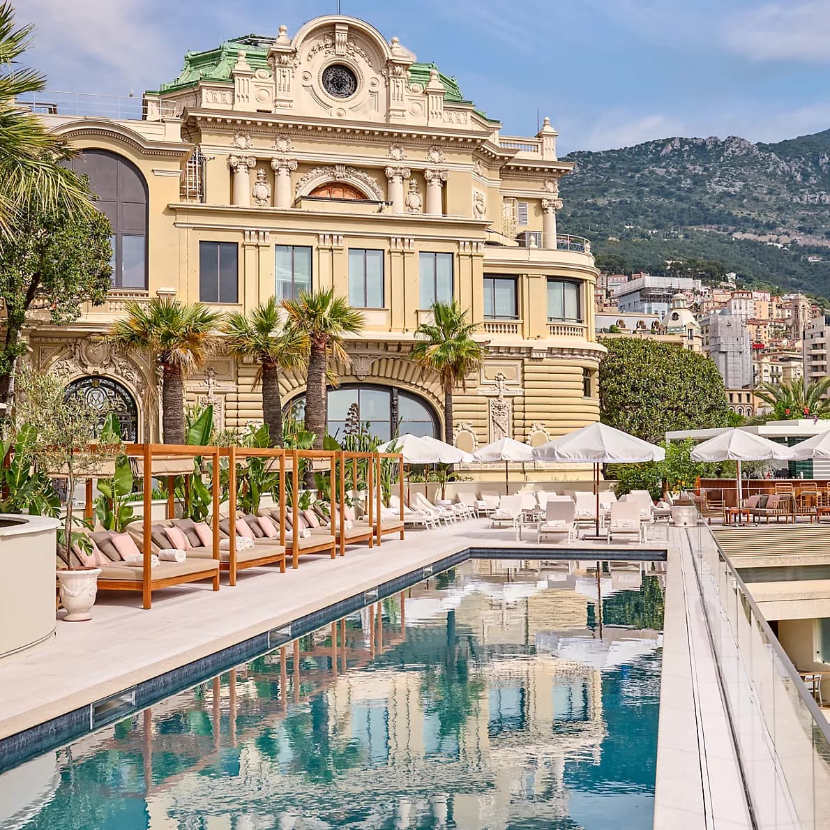 Piscine du Fairmont Monte Carlo