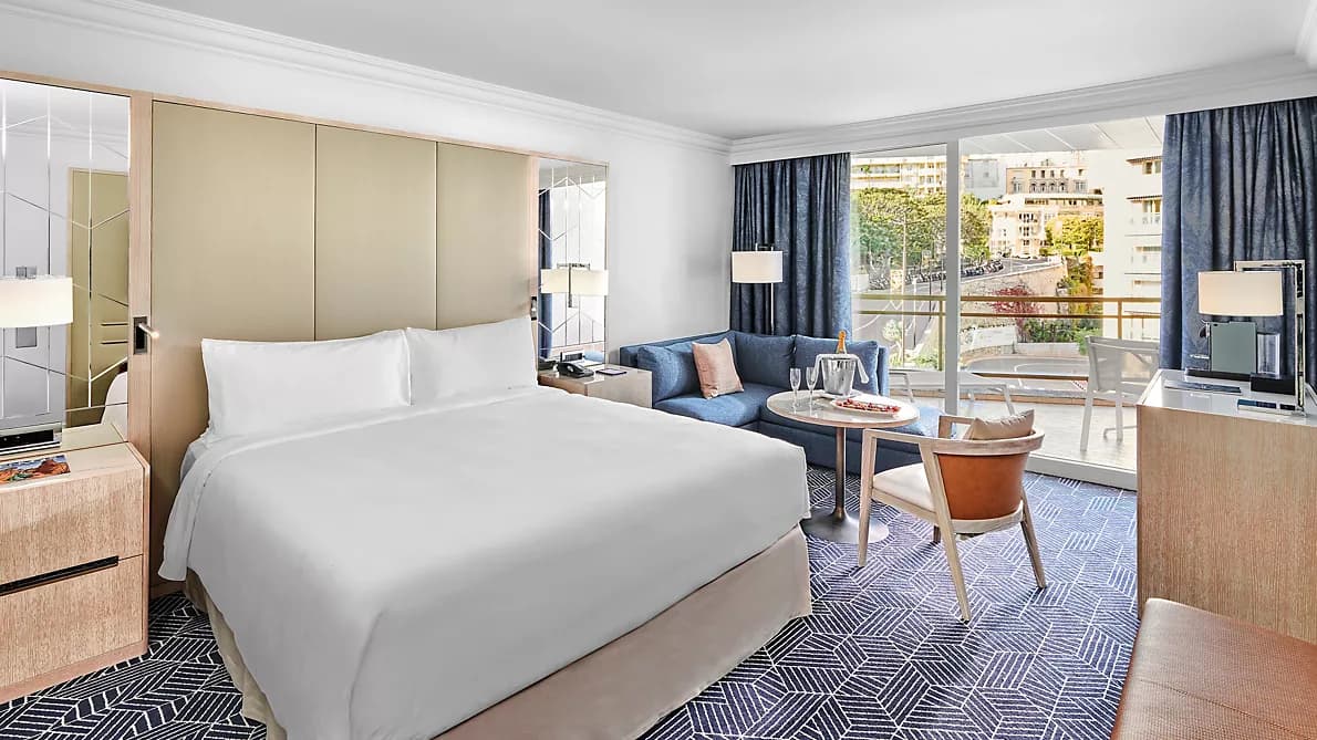 Chambre du Fairmont Monte Carlo