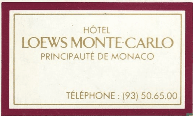 Loews Monte-Carlo